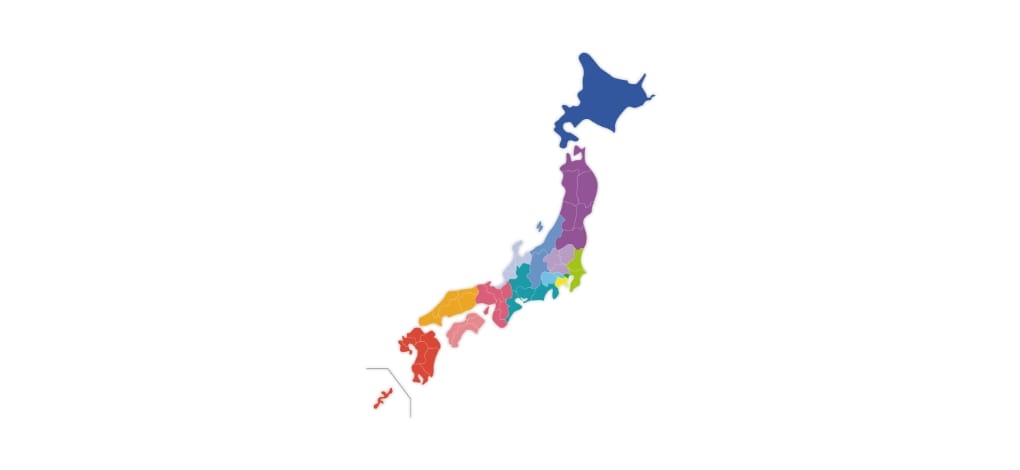 日本地図